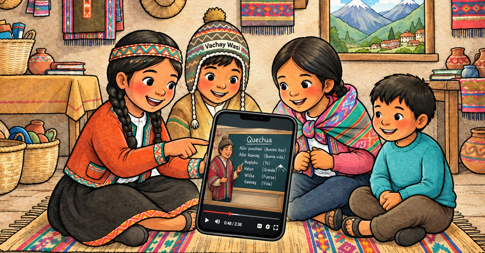 Aprender quechua: el maestro de Apurímac que lo lleva a TikTok